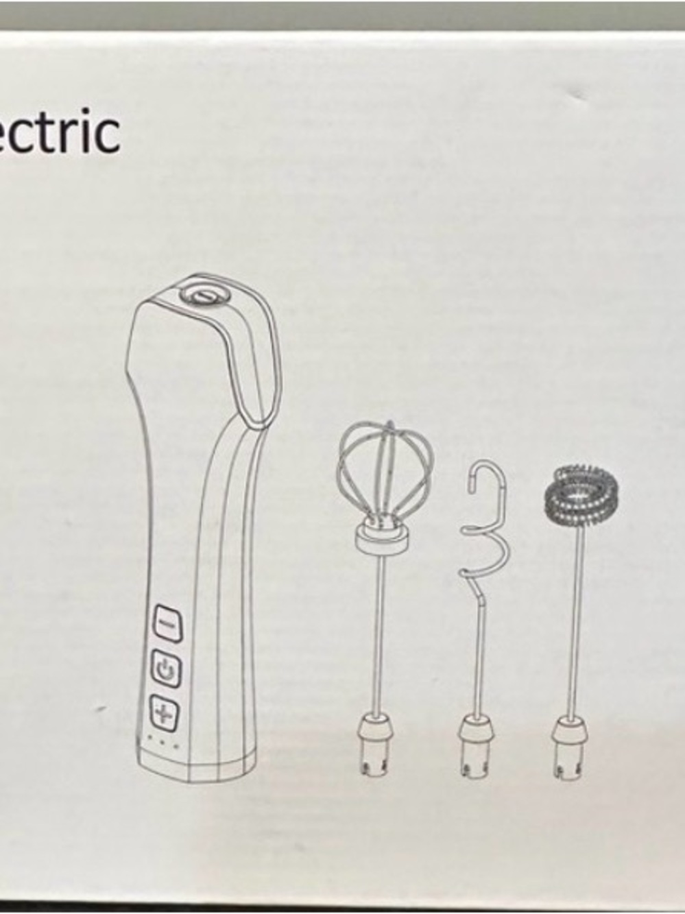 Electric Handheld Milk Frother - White - Picture 2 of 10
